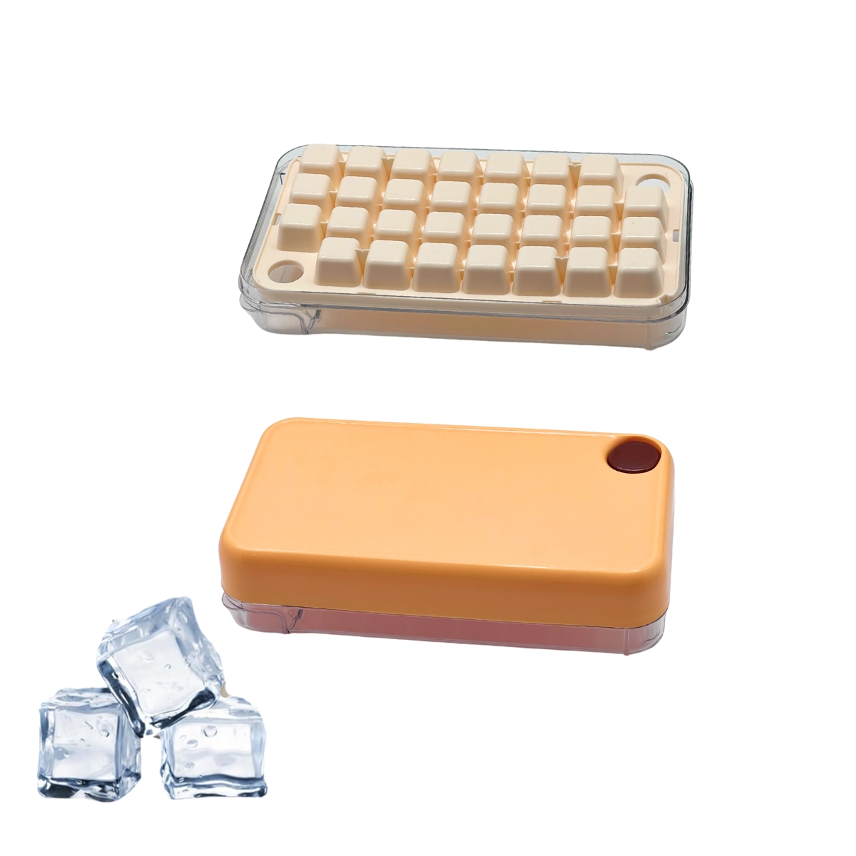 Press n Release Ice Cube Tray