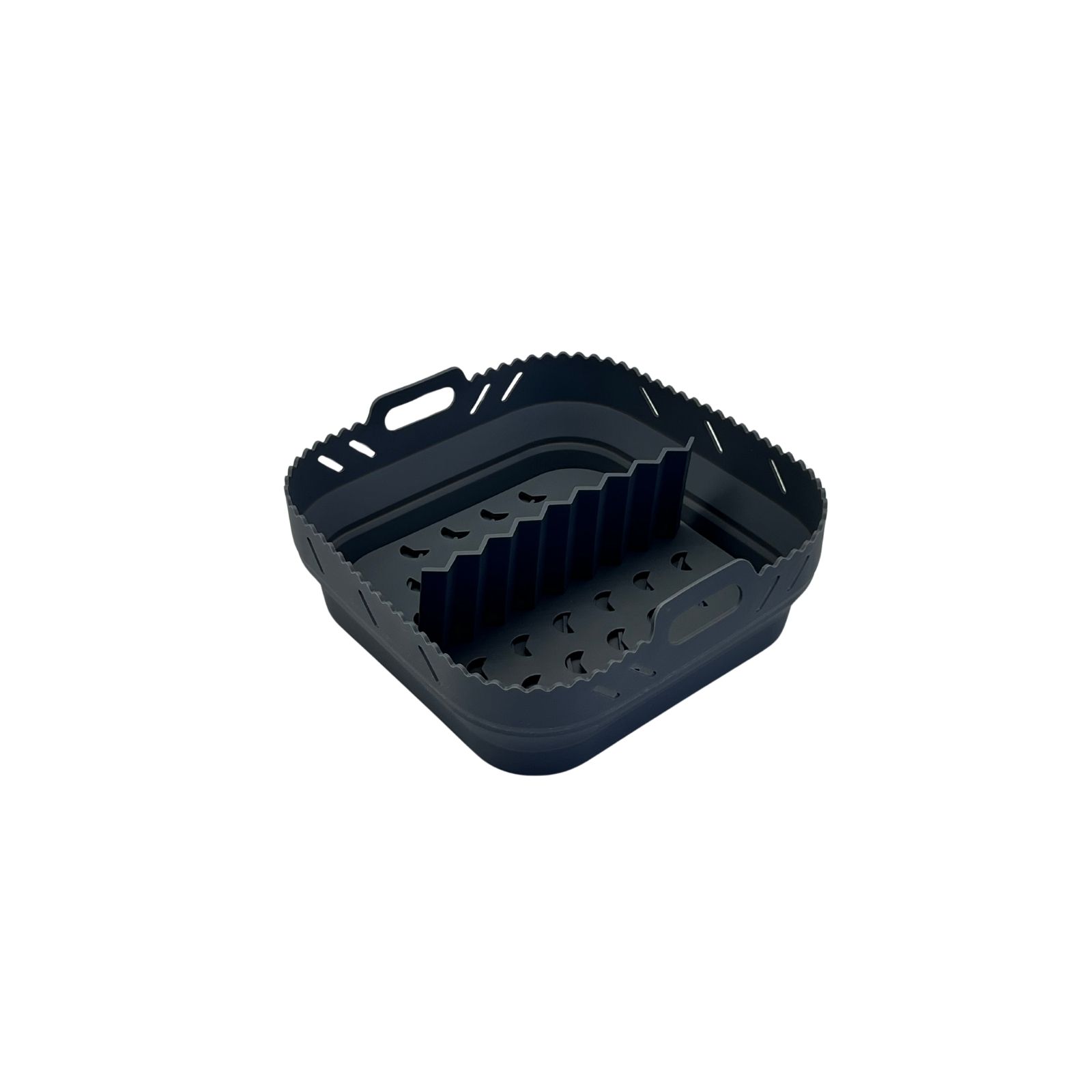 Foldable Silicone Air Fryer Liners With Divider