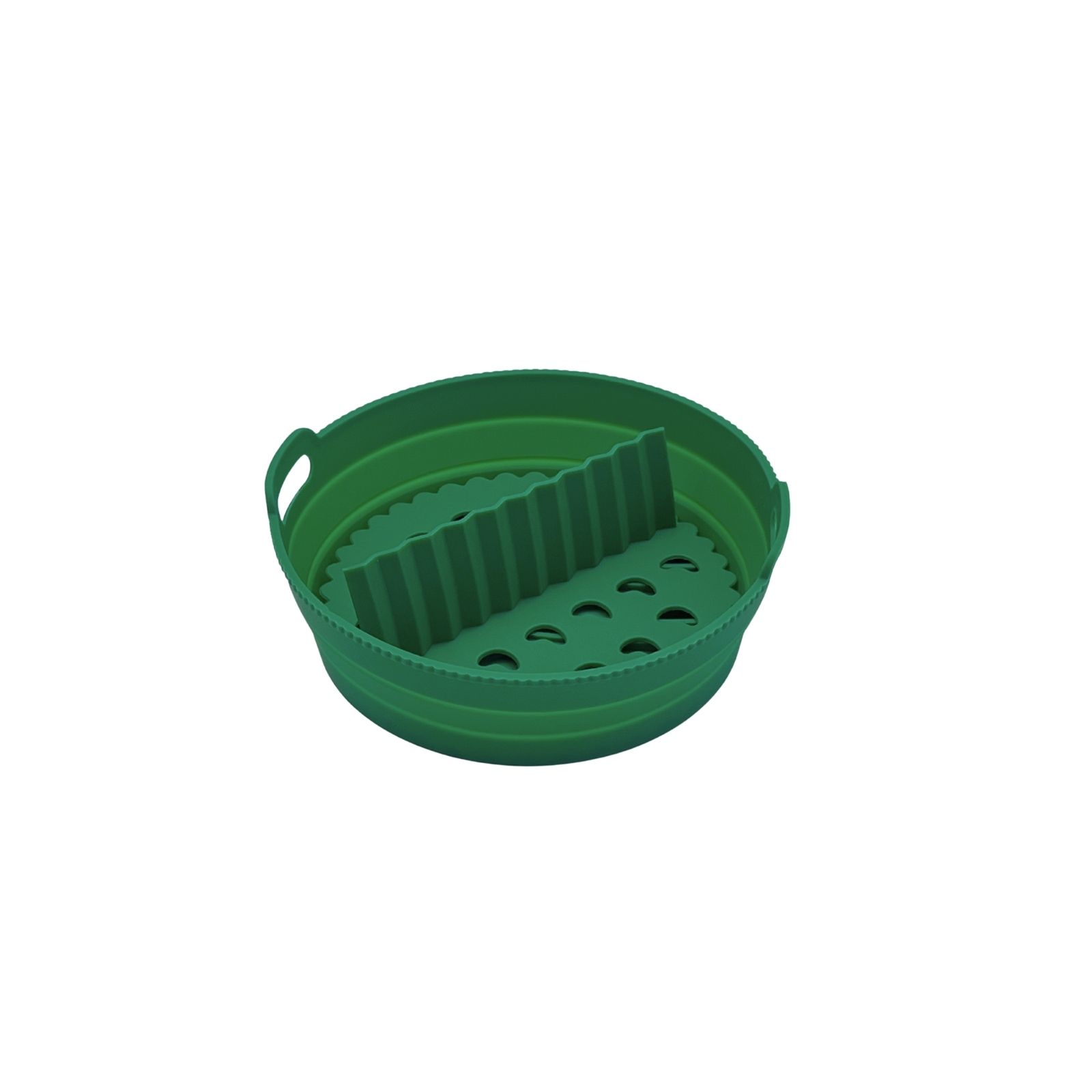 Foldable Silicone Air Fryer Liners With Divider