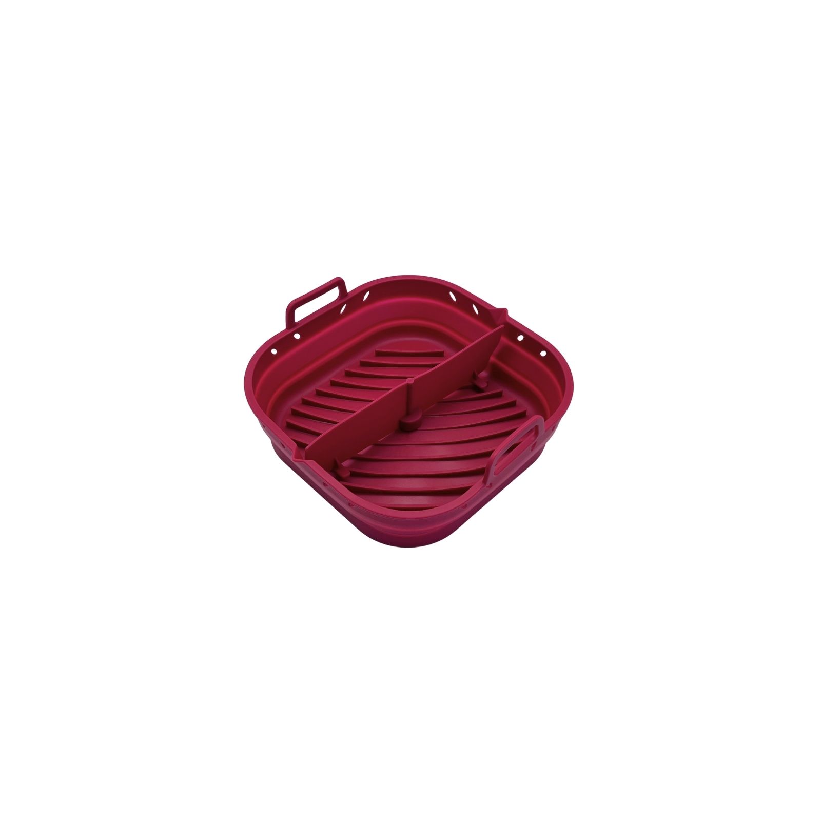 Foldable Silicone Air Fryer Liners With Divider