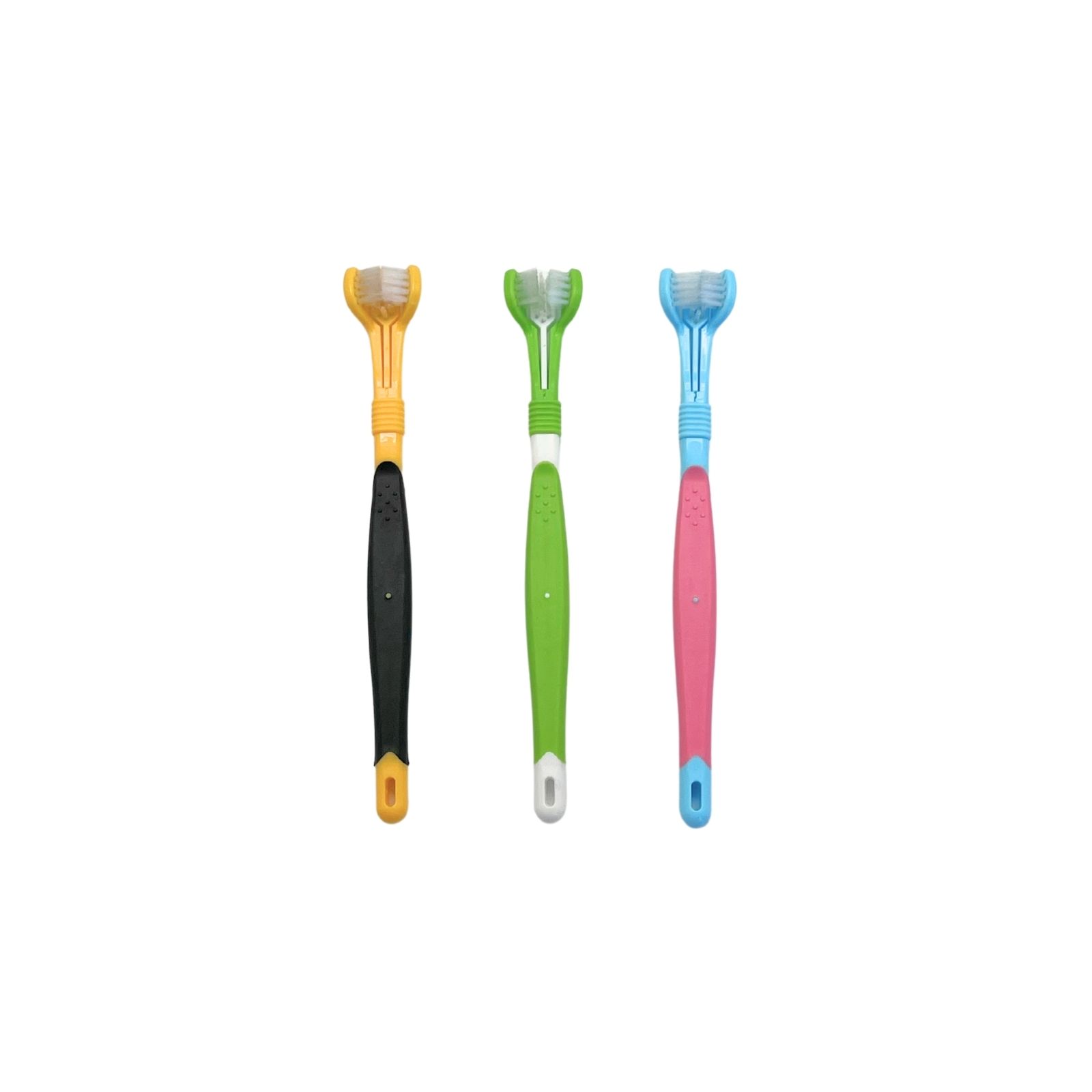 High Quality Three-head Pet Toothbrush