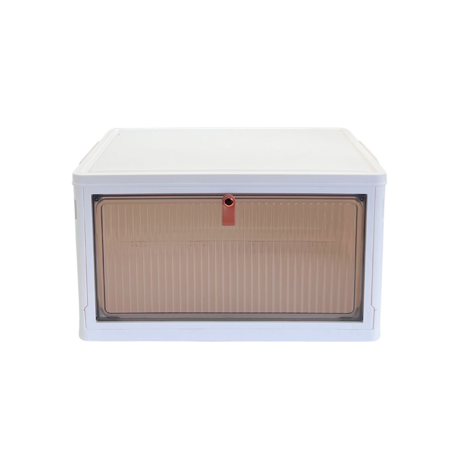 Plastic Stackable Shoe Storage Box 4PK