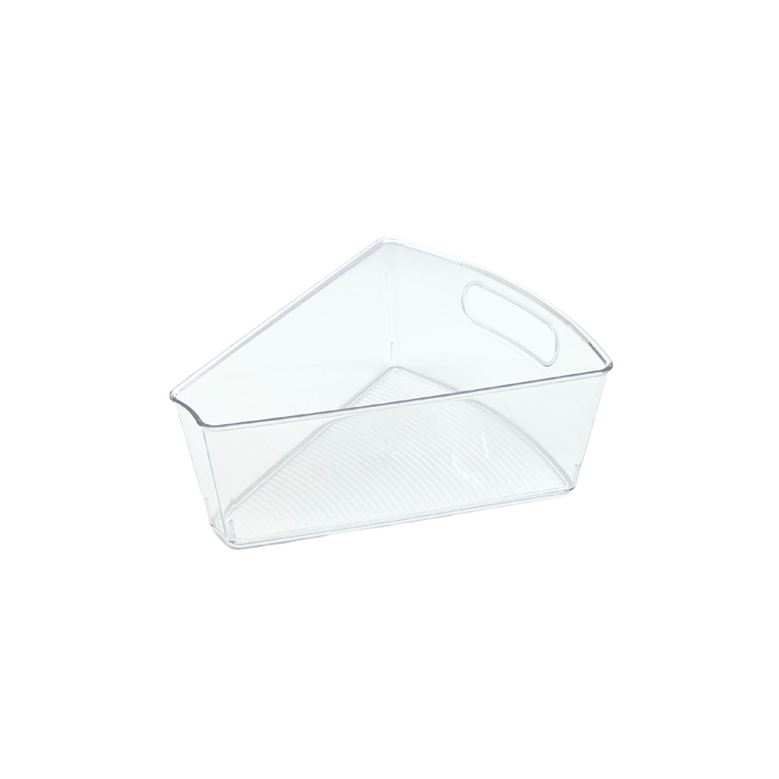 Clear Transparent Kitchen Cabinet CornerStorage Organizer 2PK