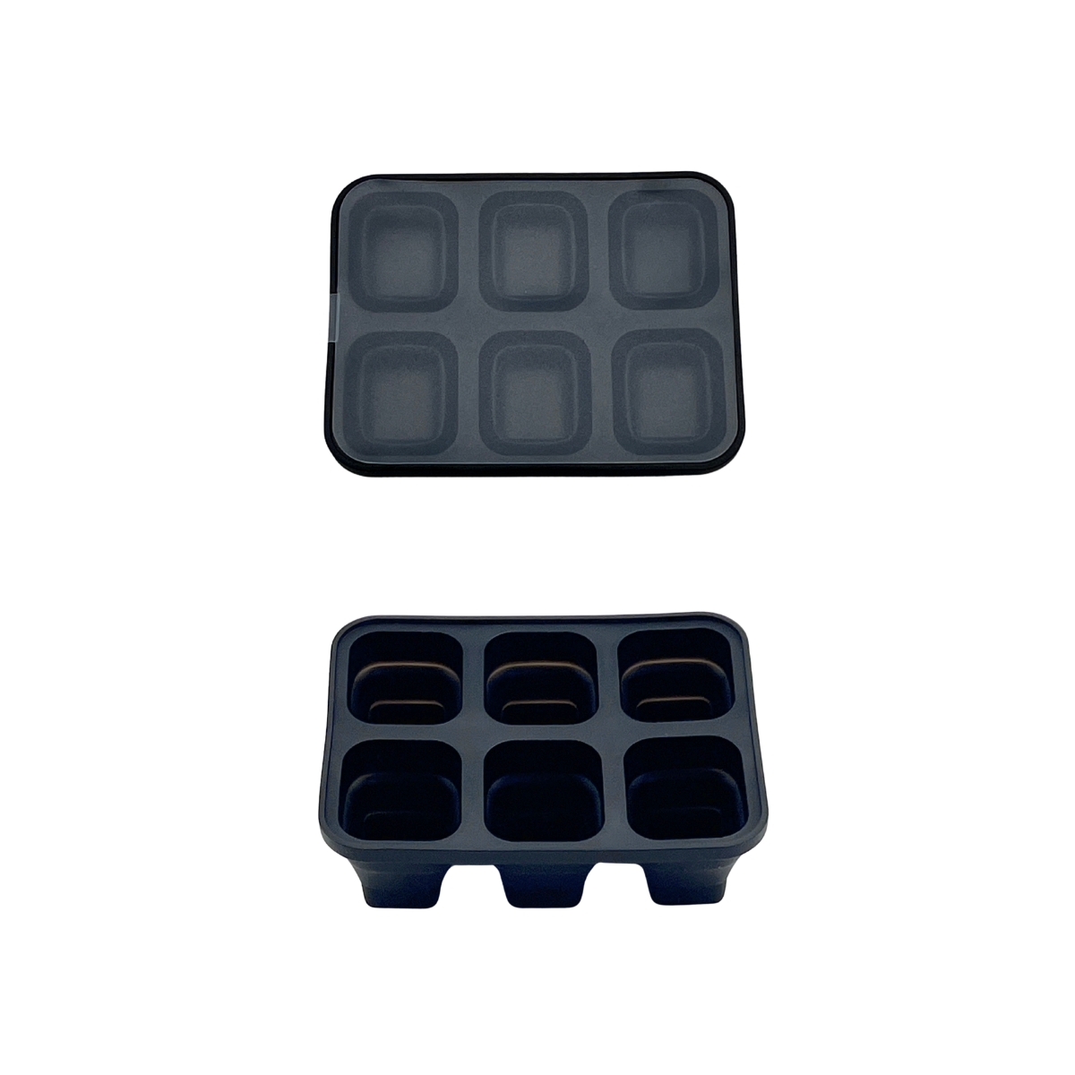 Silicone Ice Cube Tray 6 Counts