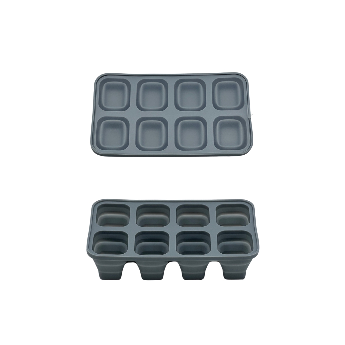 Silicone Ice Cube Tray 8 Counts