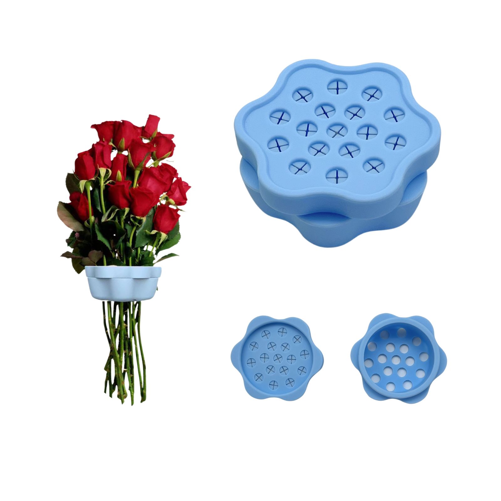 Spiral Stem Holder for Flowers 243069