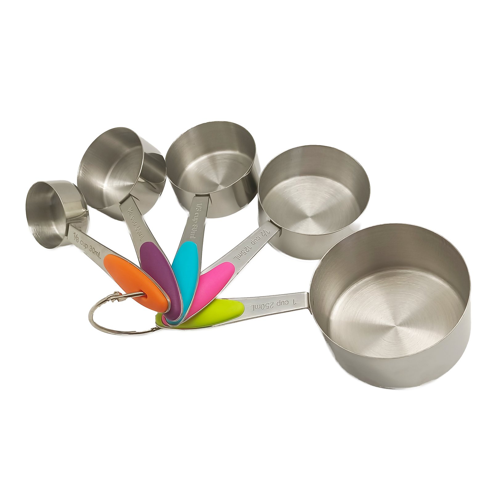 Rainbow Measuring Spoons 5 pcs set
