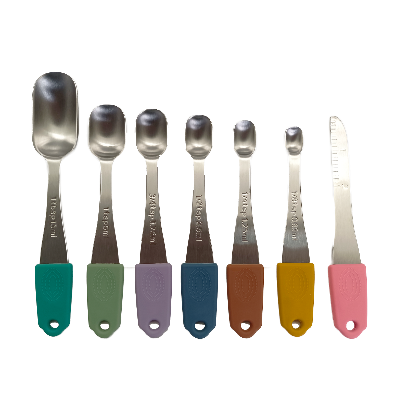 Rainbow Measuring Spoons 7 pcs set