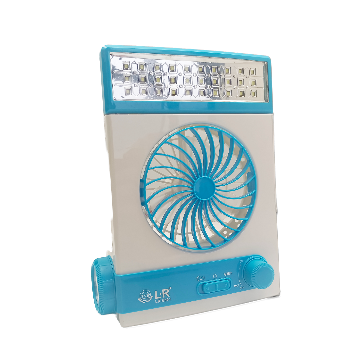 Solar Folding Lighting Fan